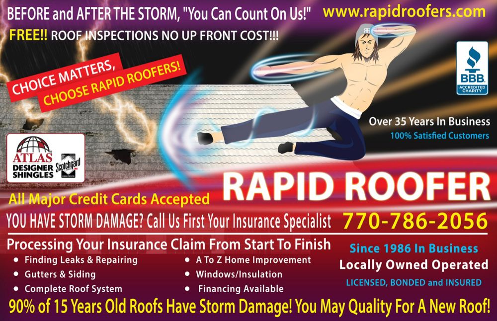 Slide of Rapid Roofers