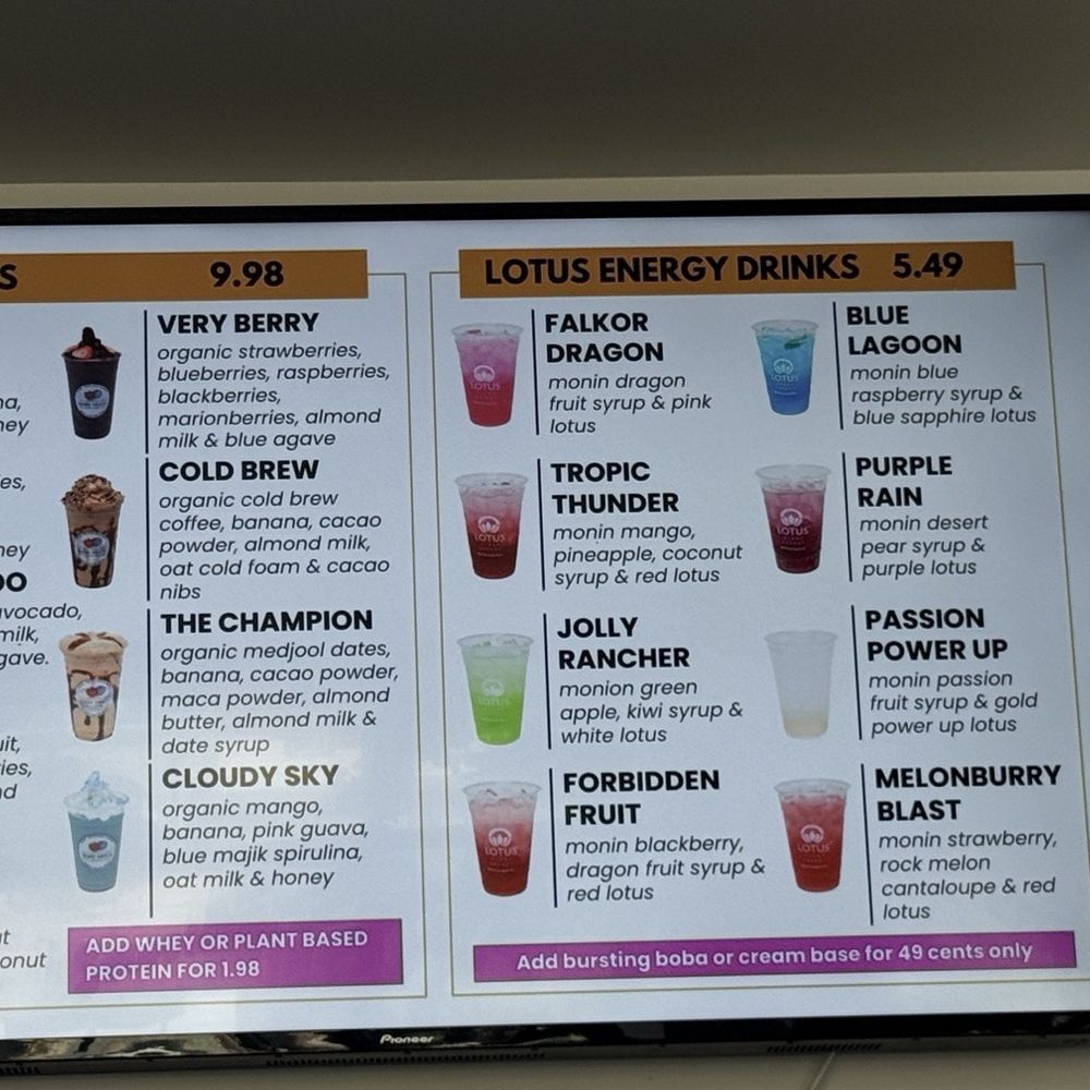 Berry Much - Menu - Juice Bars & Smoothies Near Me - Seattle, Washington