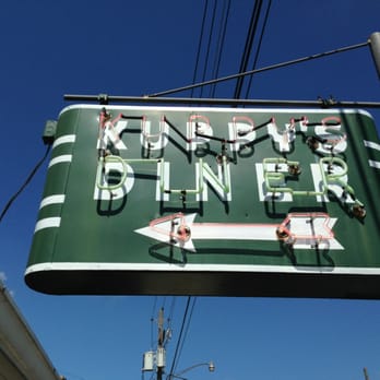 Kuppy's Diner - a neon sign for a restaurant - Diners Near Me - Middletown, Pennsylvania