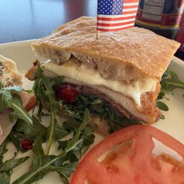 The Fancy - forgot to request no tomato, but easy to pull. Look at that mozz! The Fancy - forgot to request no tomato, but easy to pull. Look at that mozz!