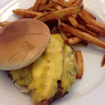 Arcadia Seafood & Grill - Kids cheeseburger add bacon, side of fries - Seafood Near Me - Arcadia, Florida