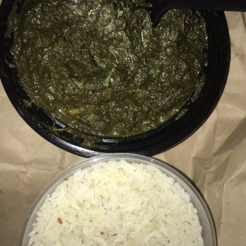 Tandoori Pizza - saag + rice - Pizza Near Me - Hawthorne, California