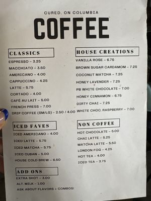 Cured. On Columbia by null