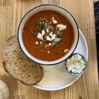Brunch & Bloom Artisan Cafe - Tomato Soup - Breakfast & Brunch Near Me - Brentwood, California Brunch & Bloom Artisan Cafe - Tomato Soup - Breakfast & Brunch Near Me - Brentwood, California