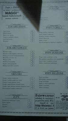 Menu photo 6 Kredens Jastrzebia Gora, PM