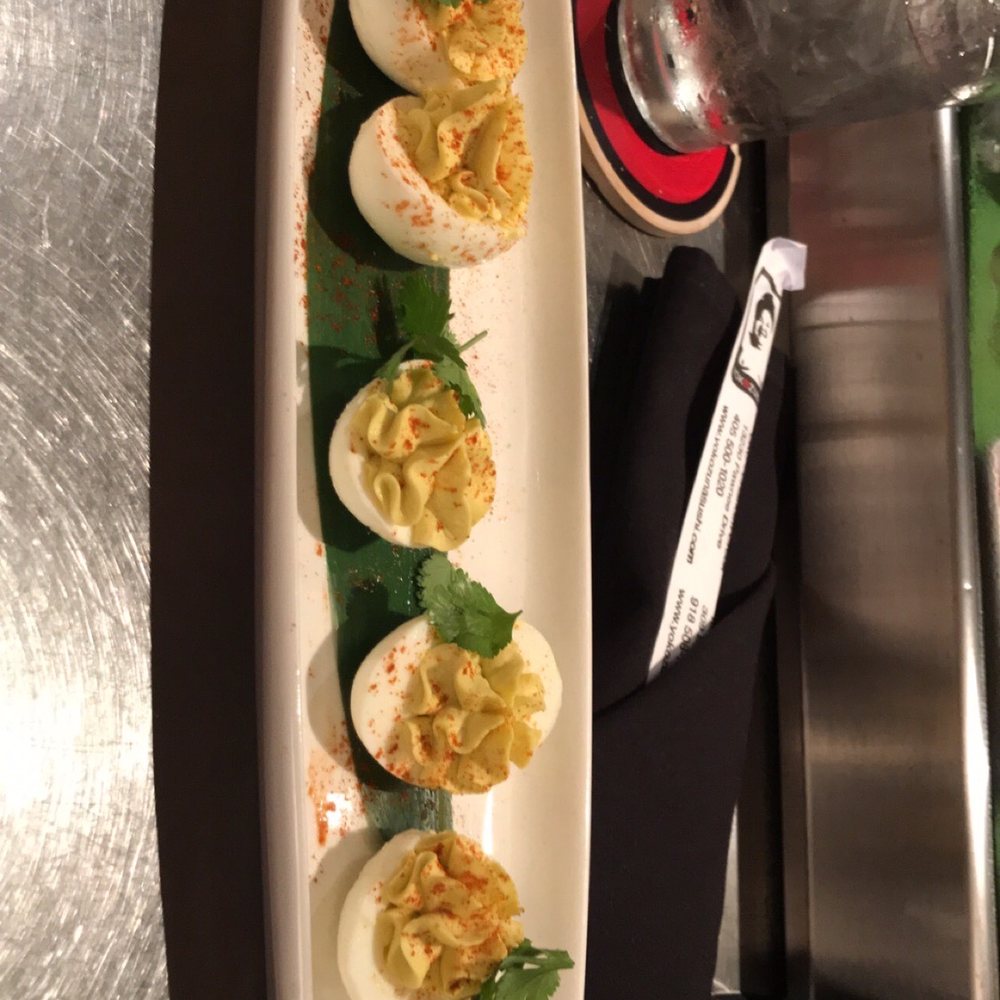 Yokozuna - Wasabi deviled eggs - Japanese Near Me - Tulsa, Oklahoma Yokozuna - Wasabi deviled eggs - Japanese Near Me - Tulsa, Oklahoma