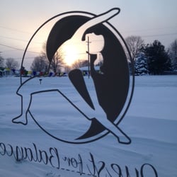 Quest for Balance Wellness - Winter sunset at QFB