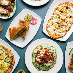 Café NOMA - A variety of dishes at Café NOMA - salads, flatbreads, sandwiches and more!