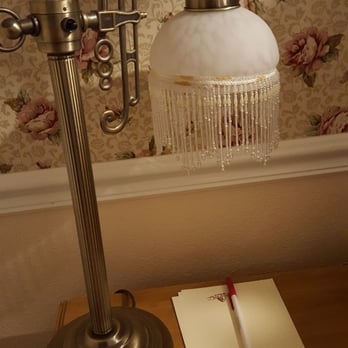 Ascot Suites - The lamp on the desk in our room. - Hotels Near Me - Morro Bay, California