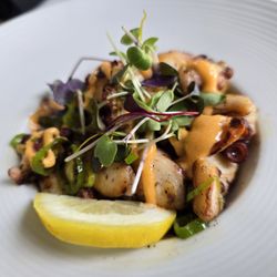 The Foxtail on the Lake - Grilled octopus