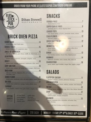 Menu photo 5 Flatstick Pub - Spokane Spokane, WA Menu photo 5 Flatstick Pub - Spokane Spokane, WA