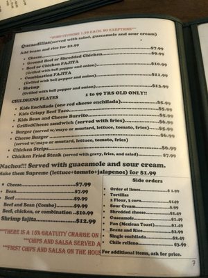 Menu photo 3 Jaliscos Cafe on West County Road Odessa, TX Menu photo 3 Jaliscos Cafe on West County Road Odessa, TX