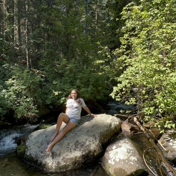 Blodgett Canyon - This is where the vehicle was parked. Steps away was a nice dip in the water flow. - Hiking Near Me - Hamilton, Montana Blodgett Canyon - This is where the vehicle was parked. Steps away was a nice dip in the water flow. - Hiking Near Me - Hamilton, Montana