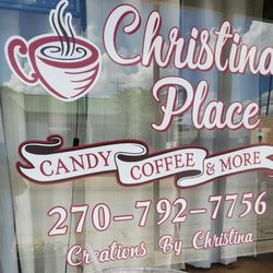 Christina's Place - This is my front window to my shop