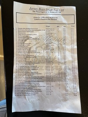 Menu photo 5 Jersey Boys Pizzeria Redmond, OR Menu photo 5 Jersey Boys Pizzeria Redmond, OR
