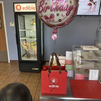 Edible Arrangements - a happy birthday balloon in a store - Gift Shops Near Me - Brentwood, California