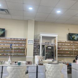 The Nail shop - Very clean and bright area