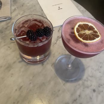 Black Radish - Blackberry bourbon and starfire - Desserts Near Me - San Diego, California