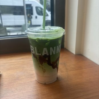 Blank Street Coffee - Strawberry shortcake matcha - Coffee & Tea Near Me - New York, New York Blank Street Coffee - Strawberry shortcake matcha - Coffee & Tea Near Me - New York, New York
