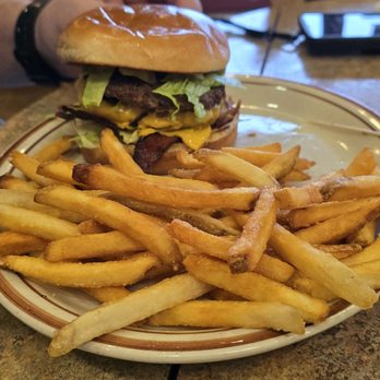 Valley Dairy Restaurant - *NEW* The Signature Valley Double* with French Fries - Breakfast & Brunch Near Me - Dubois, Pennsylvania Valley Dairy Restaurant - *NEW* The Signature Valley Double* with French Fries - Breakfast & Brunch Near Me - Dubois, Pennsylvania