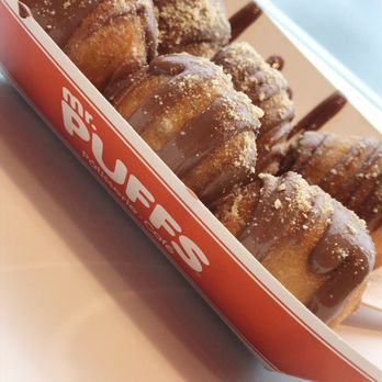 Mr Puffs - Biscotti Noisette puffs (Hazelnut) - Desserts Near Me - Montreal, Quebec Mr Puffs - Biscotti Noisette puffs (Hazelnut) - Desserts Near Me - Montreal, Quebec
