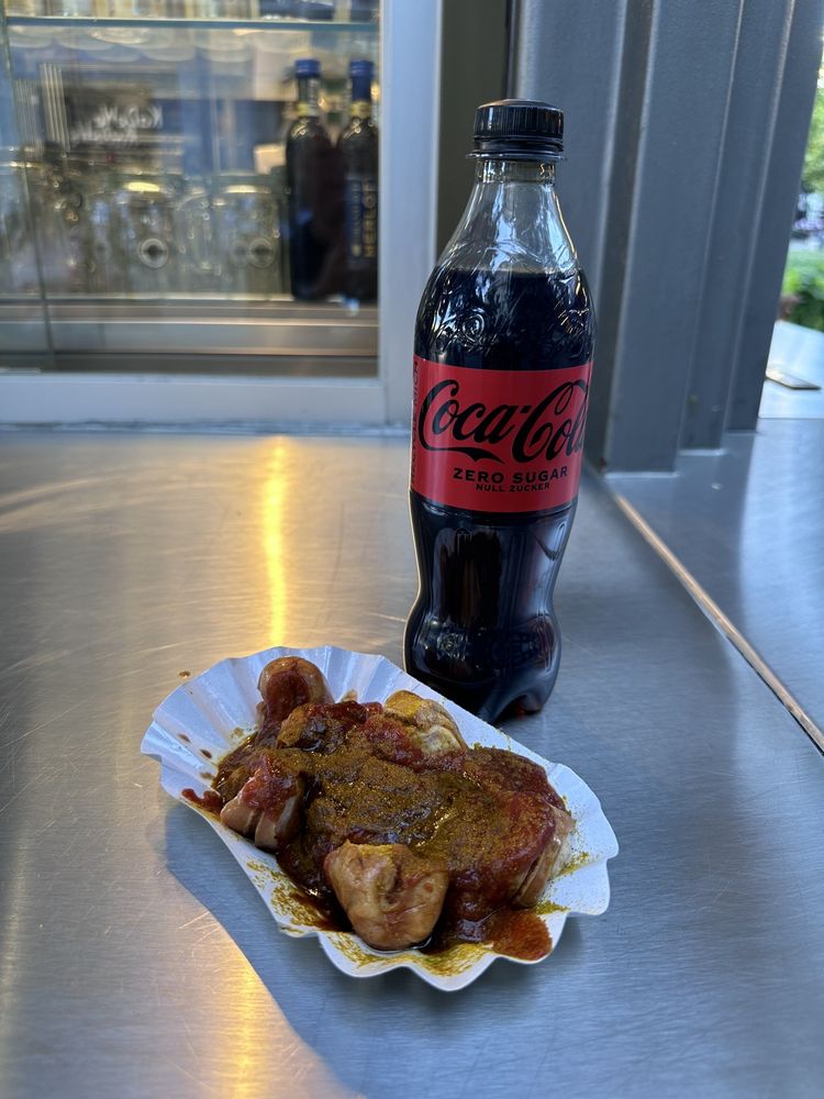 ORIGINAL BERLINER CURRYWURST Ansbacher Str., Berlin, Germany Curry Sausage Restaurant