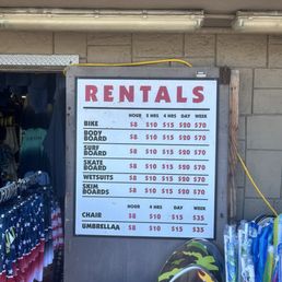 Rental prices