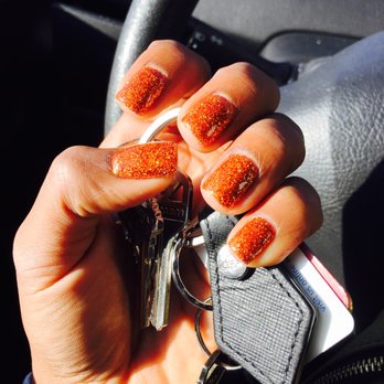 Bio Laque Nails - Regular Gel Manicure (Martha Stewart Sparkle Gel Polish) - Nail Salons Near Me - Los Angeles, California Bio Laque Nails - Regular Gel Manicure (Martha Stewart Sparkle Gel Polish) - Nail Salons Near Me - Los Angeles, California