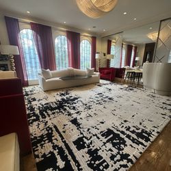 Special Touch - Beautiful Silk rug after cleaning onsite