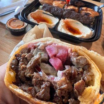 World Famous Grill - Beef sharwarma wrap. - Mexican Near Me - Downey, California World Famous Grill - Beef sharwarma wrap. - Mexican Near Me - Downey, California
