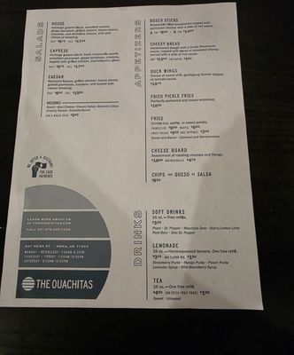 Menu photo 2 The Ouachitas Mena, AR