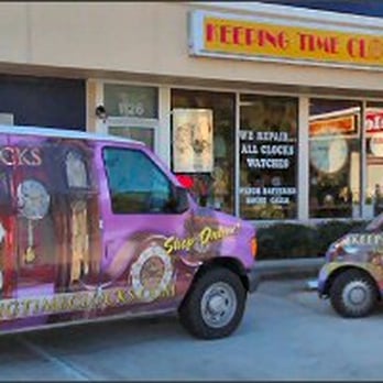 Keeping Time Clocks - Entrance - Watch Repair Near Me - Melbourne, Florida Keeping Time Clocks - Entrance - Watch Repair Near Me - Melbourne, Florida