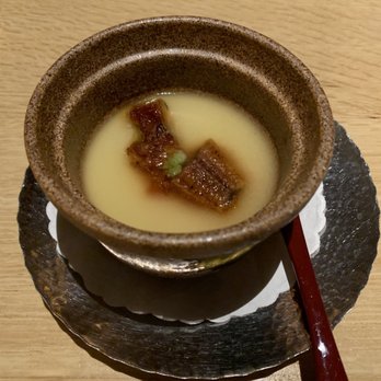 Sushi Taro - Soupy egg custard with Eel - Sushi Bars Near Me - Washington, DC, District of Columbia Sushi Taro - Soupy egg custard with Eel - Sushi Bars Near Me - Washington, DC, District of Columbia