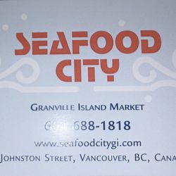 Seafood City - Business card.