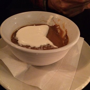 Cork & Fork - butterscotch pot du creme - New American Near Me - Indio, California
