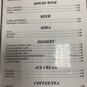 Frank's Pizza - Wine list & desert .. - Pizza Near Me - Brooklyn, New York