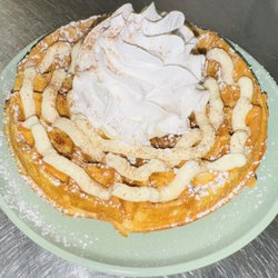 Waffle & Pancake House - Cinnamon Swirl Waffle