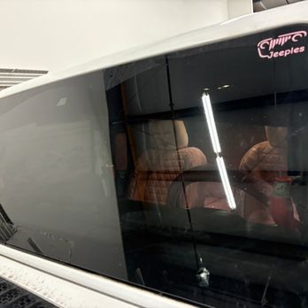 Cascade Auto Glass - Rock chip damage requiring a windshield replacement. - Auto Glass Services Near Me - Bend, Oregon