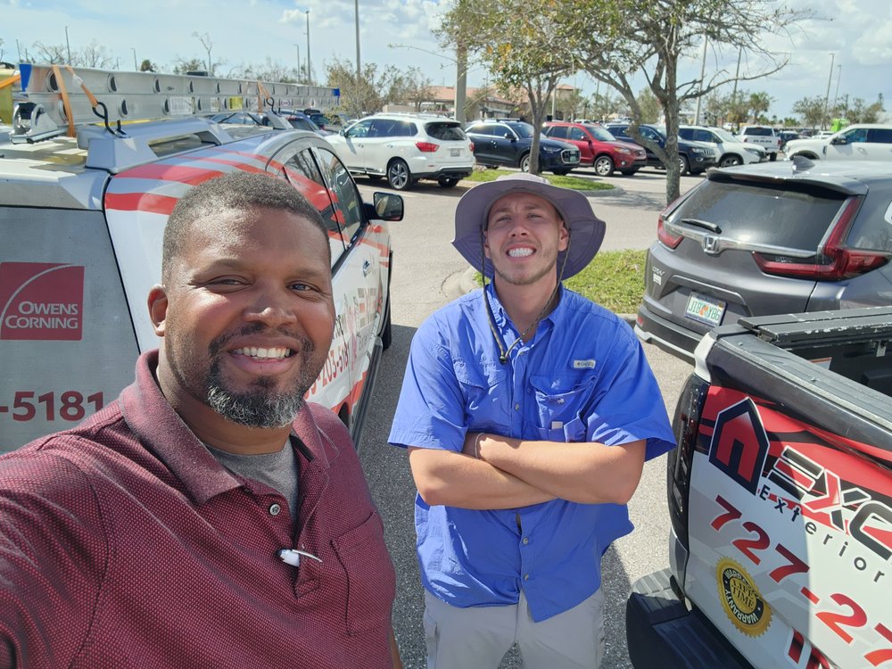 Slide of Excel Exteriors