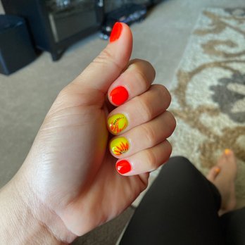 Jv Nails - Love love them; gel dipping powder - Nail Salons Near Me - Rocky Mount, North Carolina