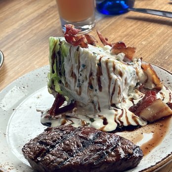 Jake's - Steak & Wedge my boss had and she loved it & ate it all. - New American Near Me - Del Mar, California Jake's - Steak & Wedge my boss had and she loved it & ate it all. - New American Near Me - Del Mar, California