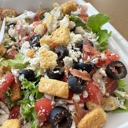 Shalan’s - Turkey cob salad, I ate half already.