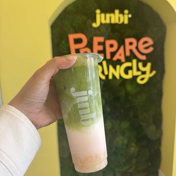 Junbi Matcha & Tea - Sakura Special - Bubble Tea Near Me - San Francisco, California