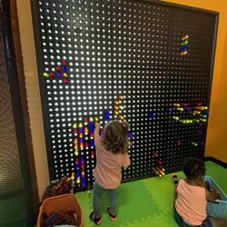 Recess Play Centers - Loved the light bright area for kids to play with & create shapes with