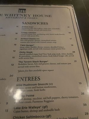 Menu photo 2 The Whitney House Worthington, OH Menu photo 2 The Whitney House Worthington, OH