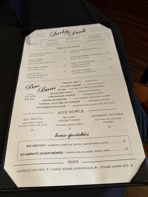 Menu photo 1 The Lucky Duck Lake Forest, IL