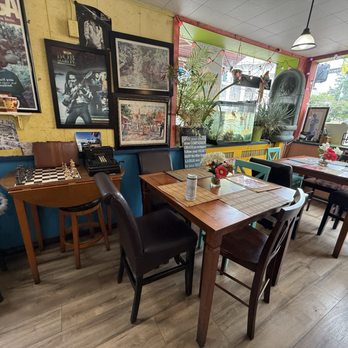 Tropical Island Coffee Cafe - Seating area. - Caribbean Near Me - Winchester, Virginia