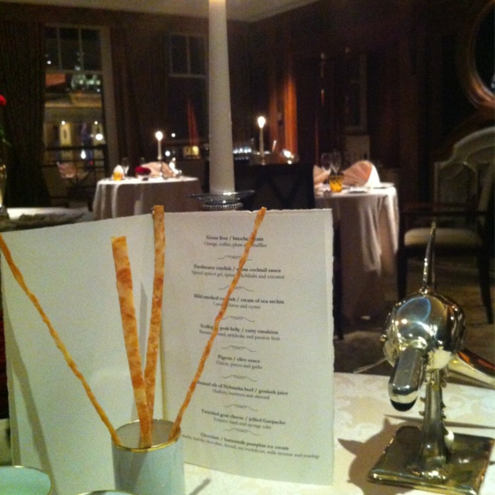 Lorenz Adlon Esszimmer - Personalised printed menu - Modern European Near Me - Berlin, BE
