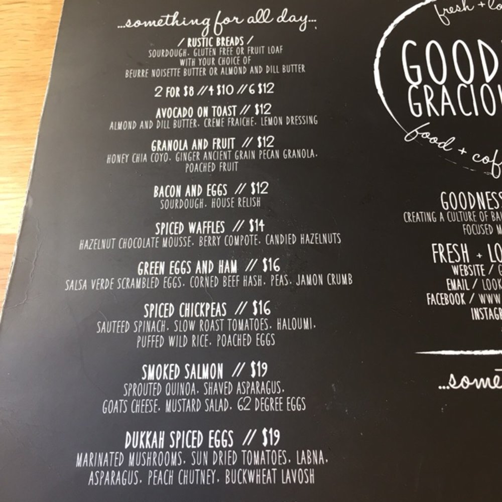 New menu as at Jan 2015. No more ramen :-(