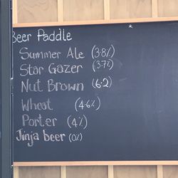 Valley Brewing Company - Beer list